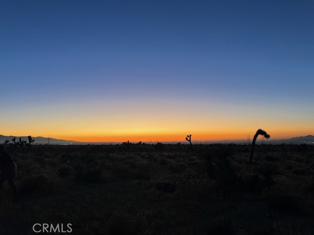 a view of a sunset