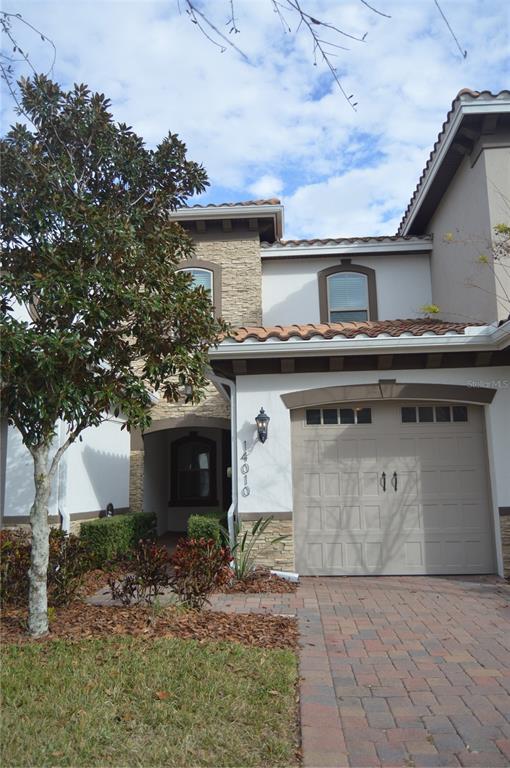 a view of a house with a outdoor space