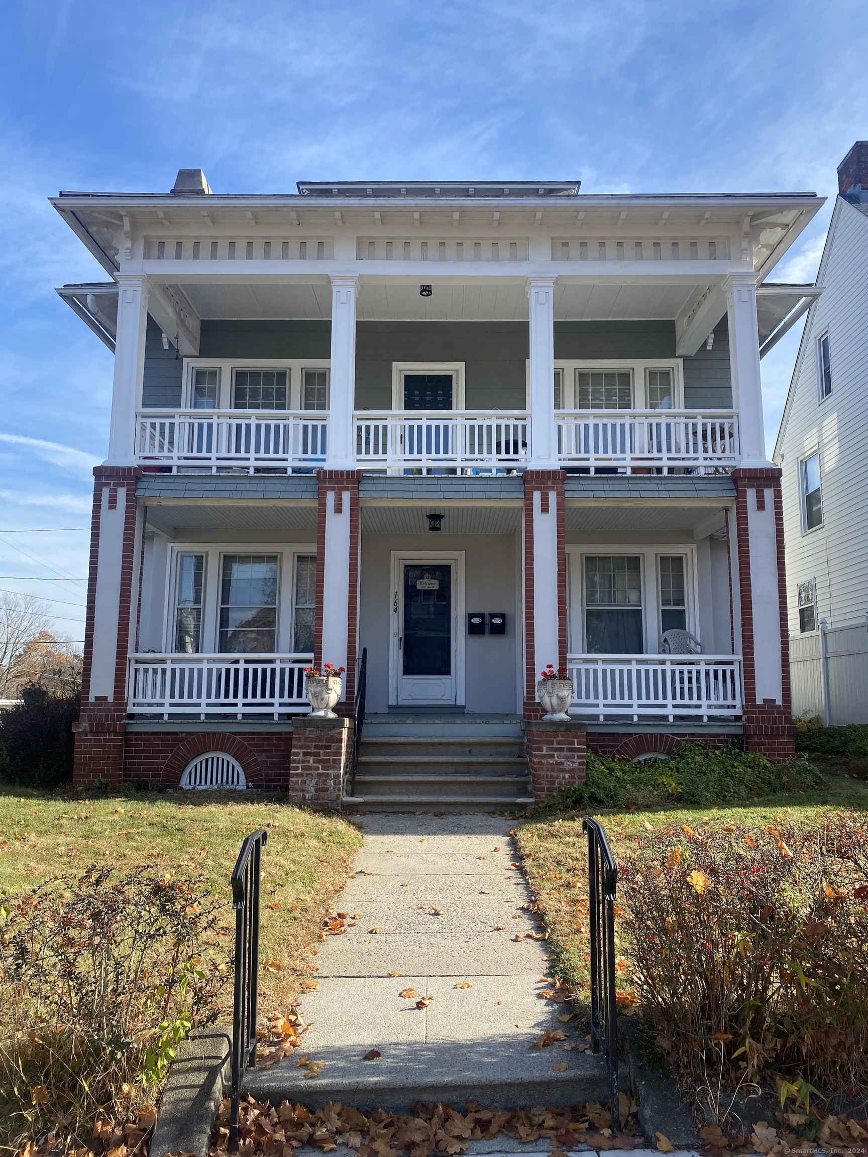 front view of a house