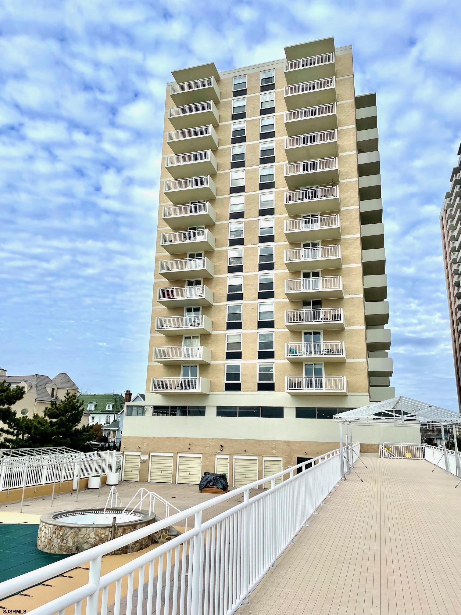 a view of a large building