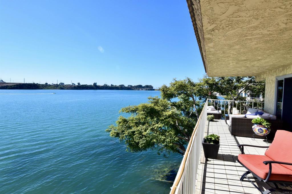 a view of a ocean from a balcony