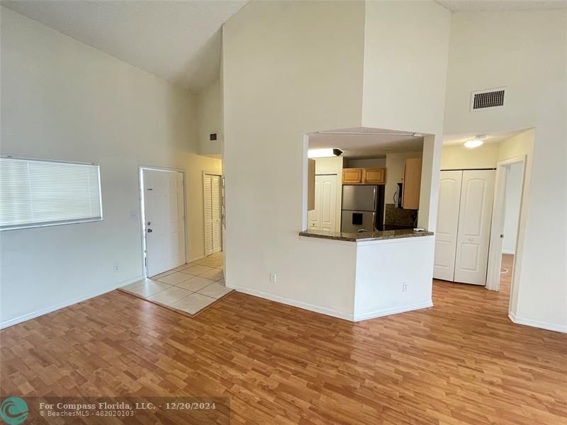 a view of a living room