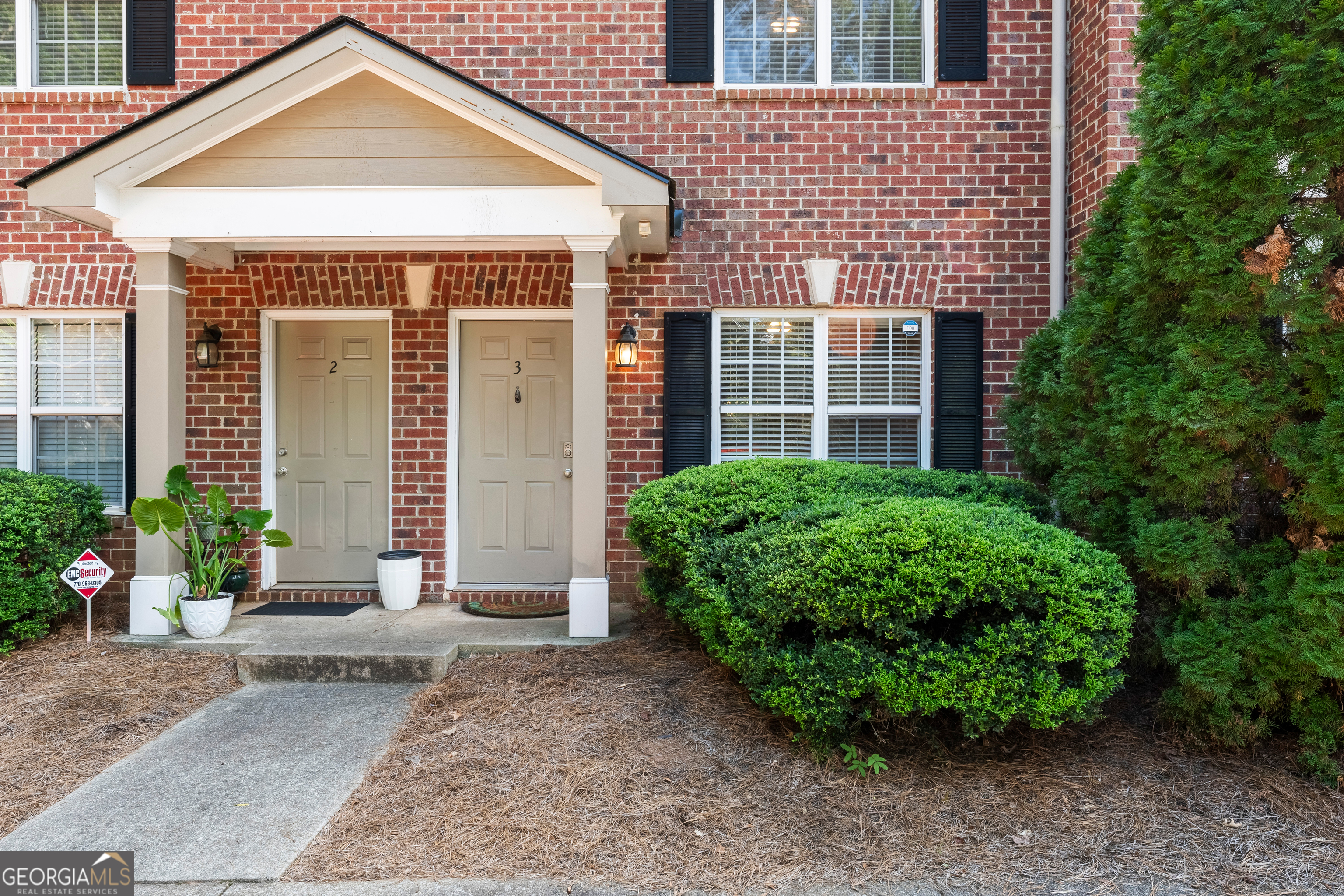 front view of a house