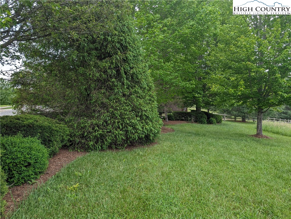 a view of an outdoor space and yard