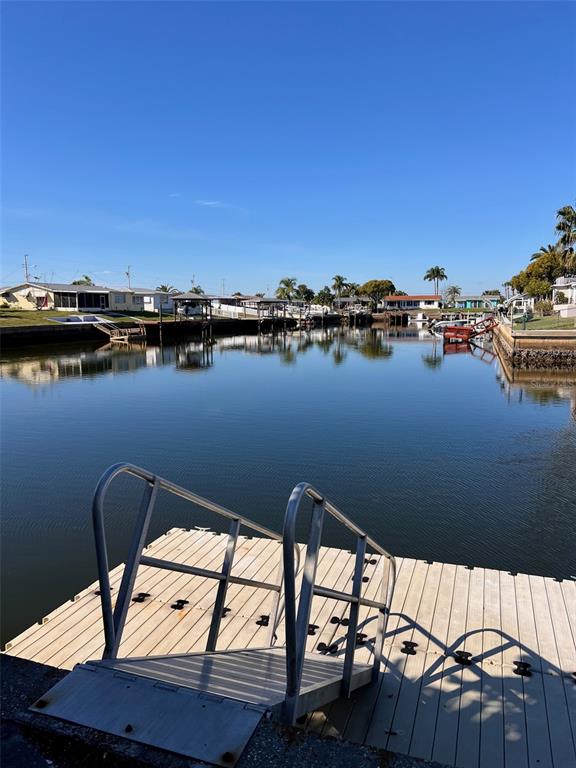 a view of a lake from a balcony