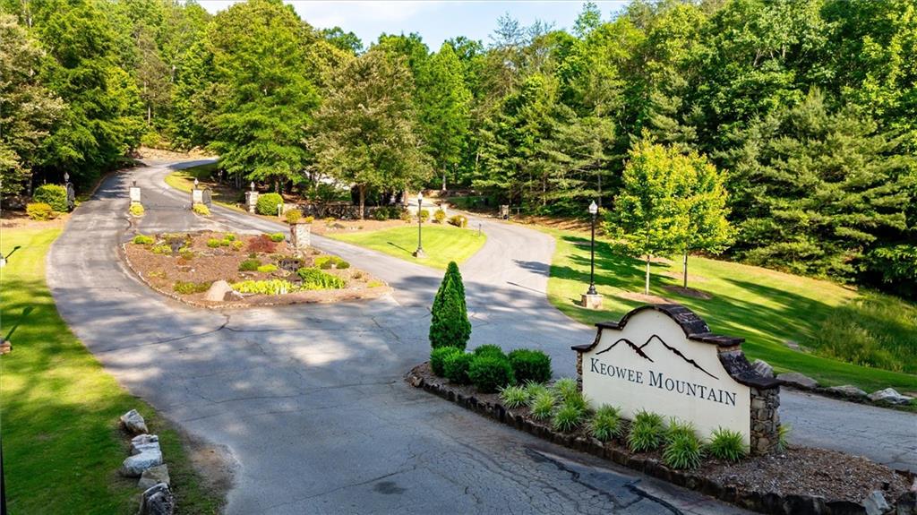 Gated front entrance