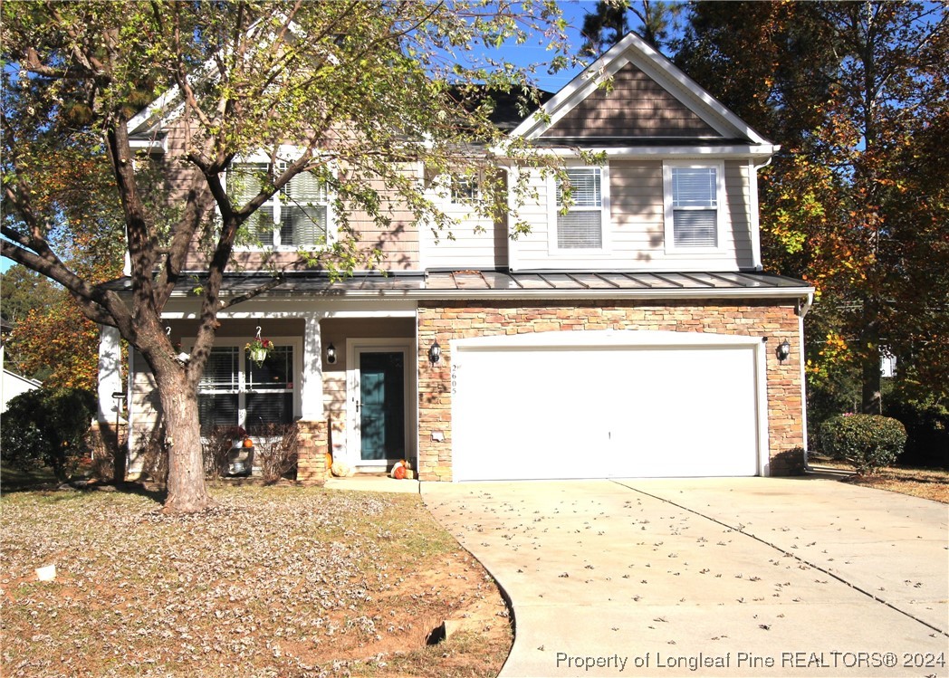 front view of a house