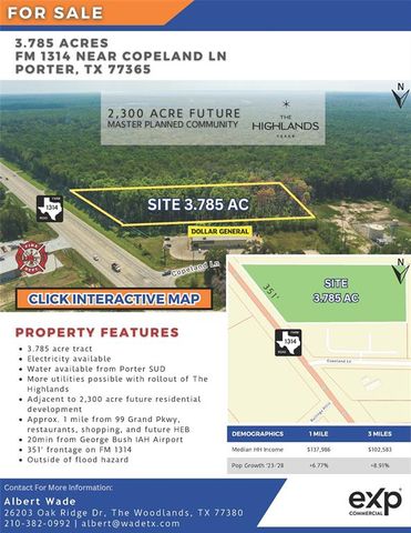 $1,100,000 | 20570 Fm 1314 Porter Tx 77365 | Porter Heights