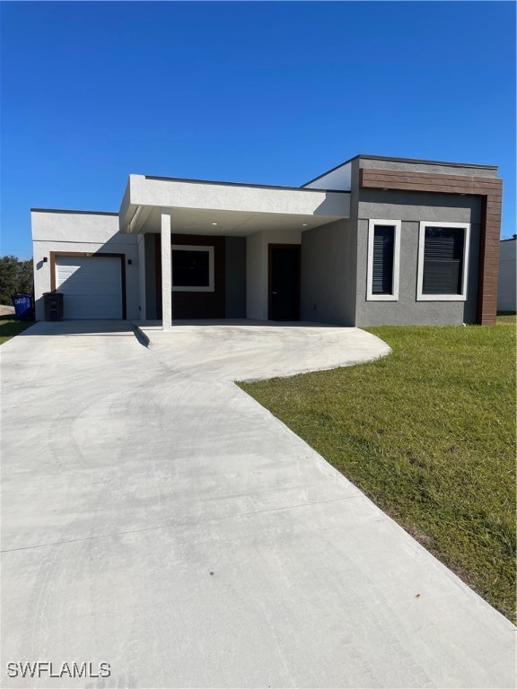 a front view of a house with yard