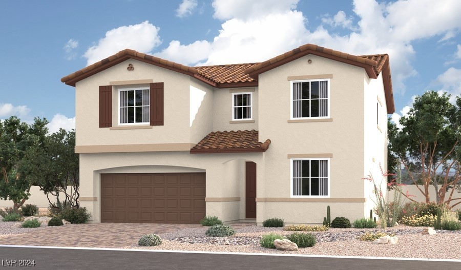 Coronado Plan ~ Elevation A ~ Rendering