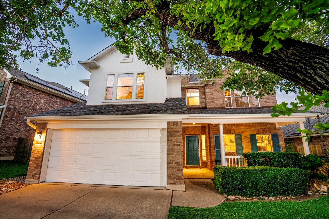 Beautiful front yard with gorgeous landscaping