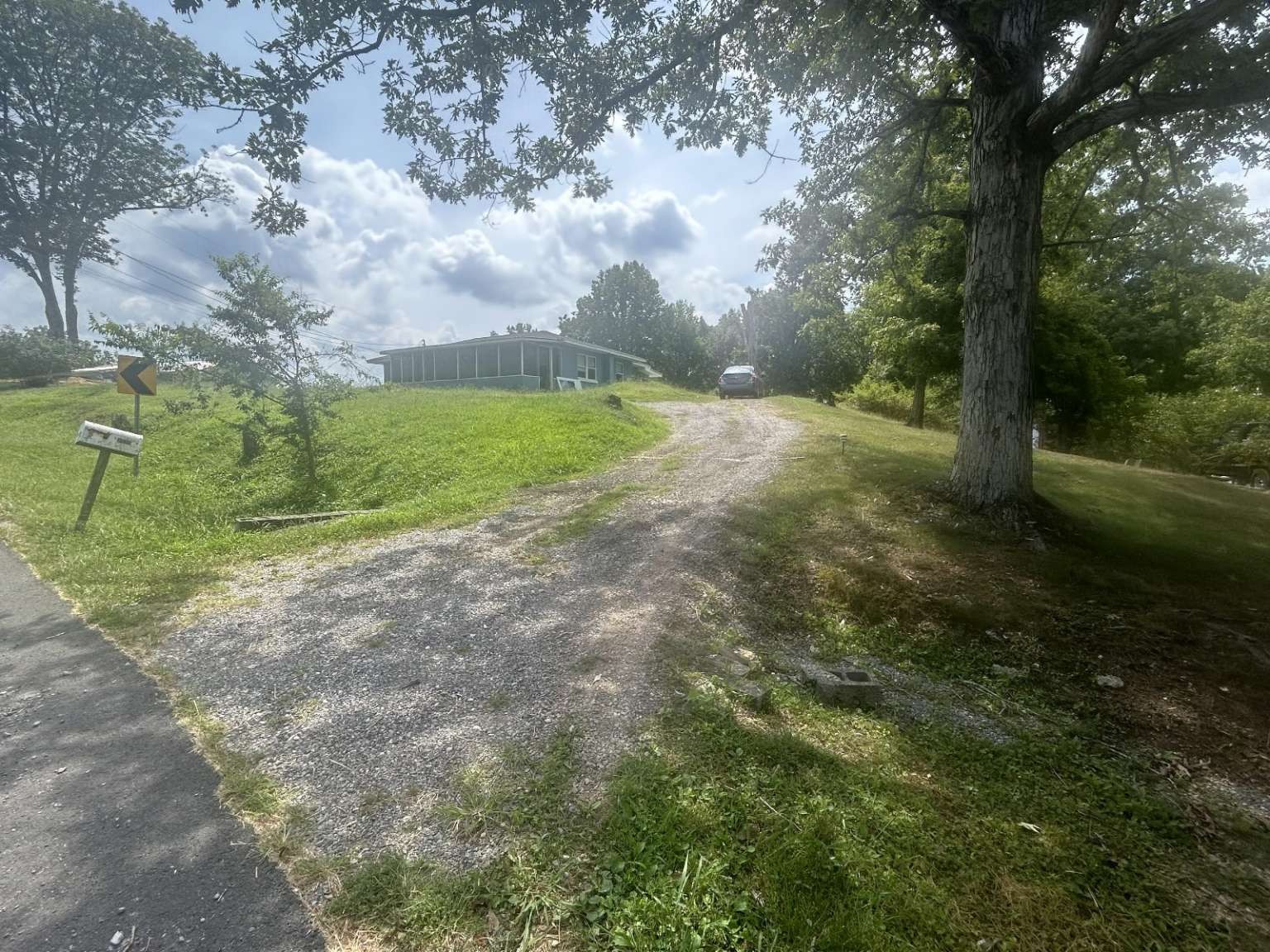 a view of outdoor space and yard