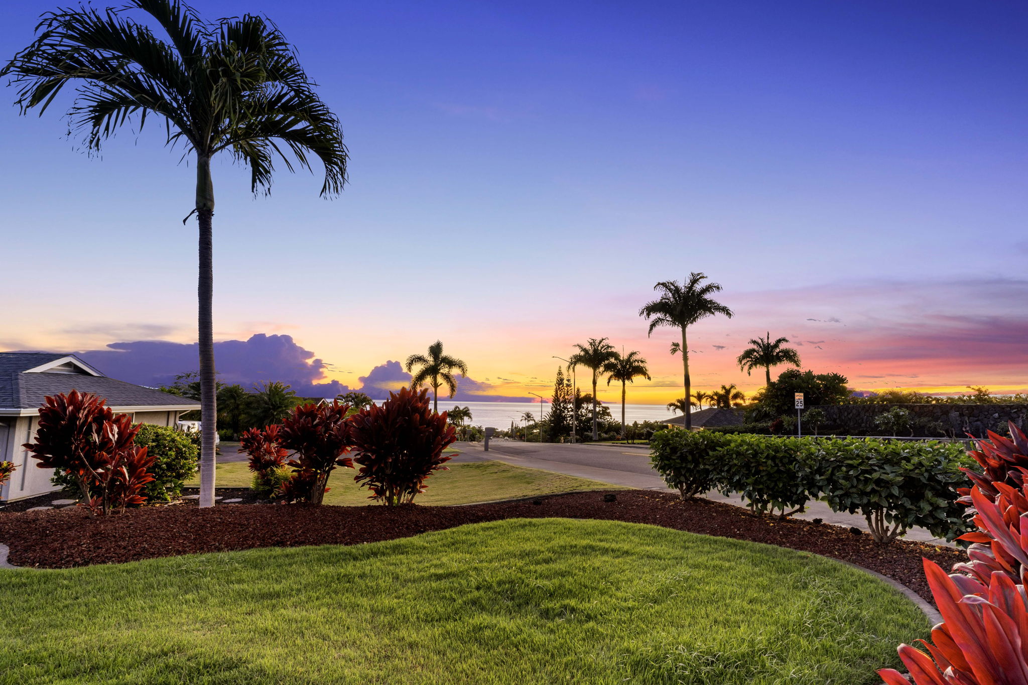 Stunning ocean views from 77-236 Hoomohala Road in Kailua-Kona, Hawaii! This house has TEN windows with ocean views!