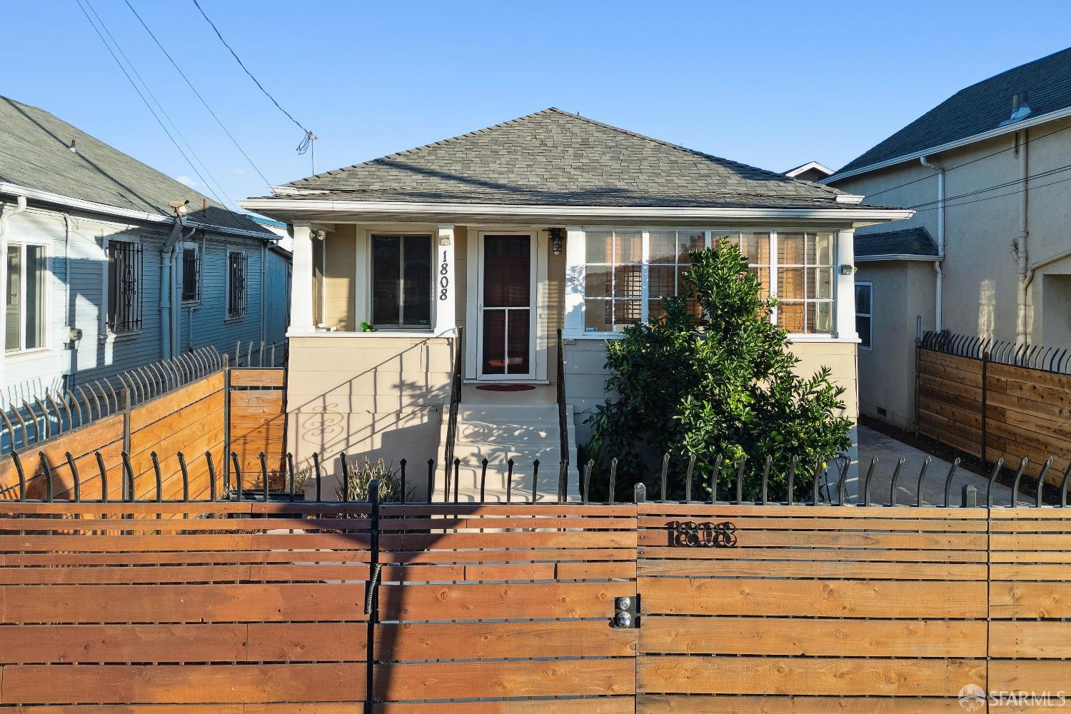 a view of a house with street