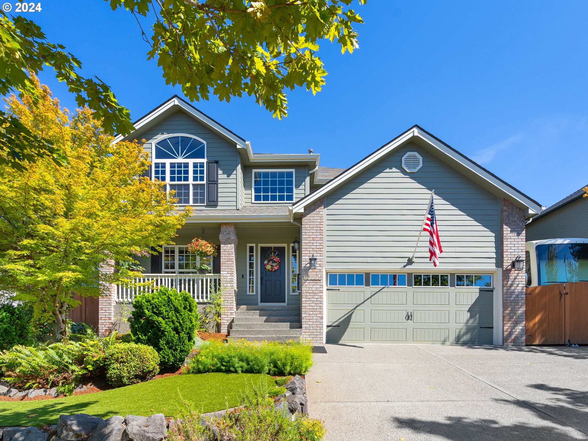 a view of house with outdoor space