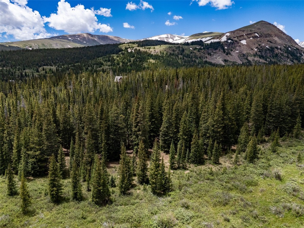 a view of outdoor space and mountain view