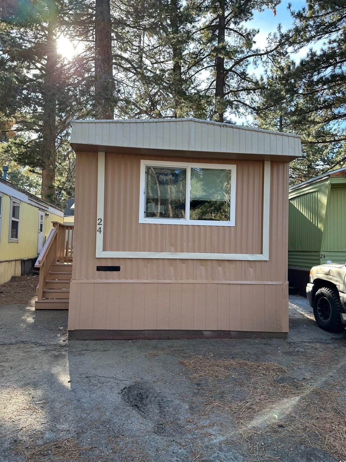 a view of house and outdoor space