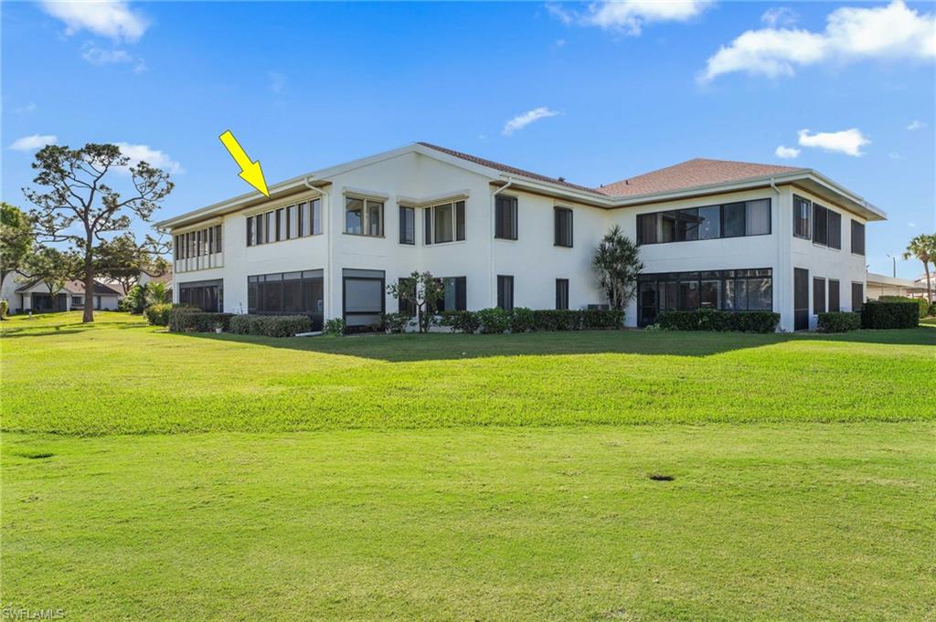 Back of Condo on the 18th Green