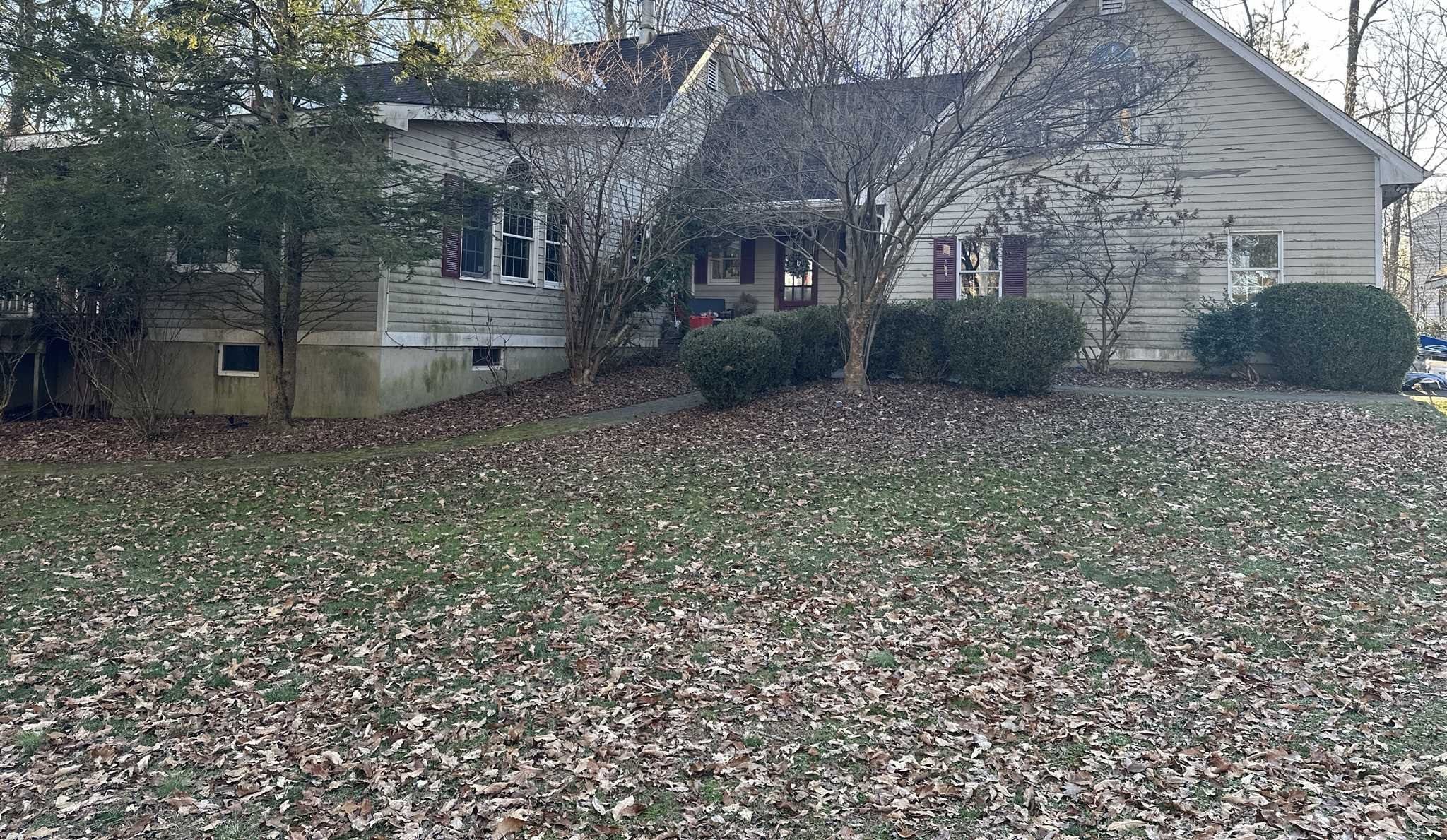 a view of outdoor space and yard