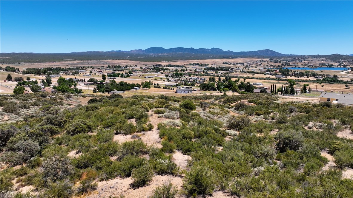 a view of city and mountain