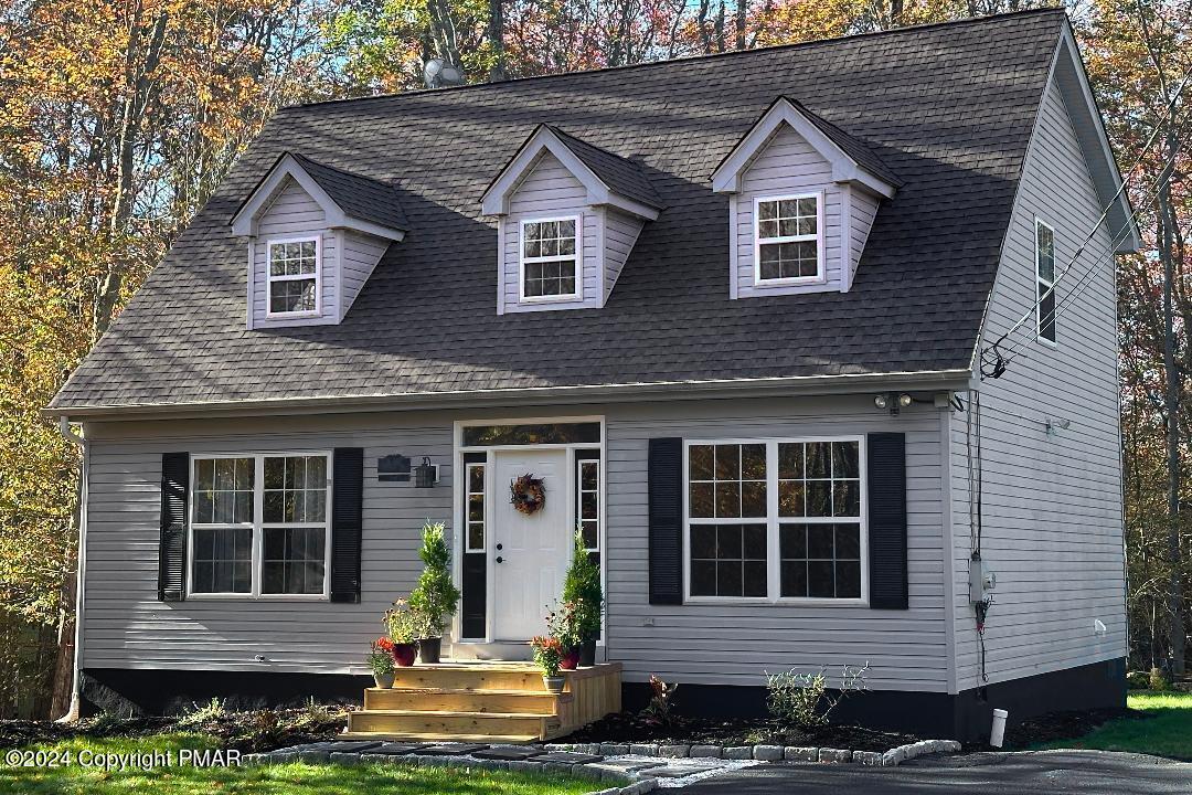 a view of front a house