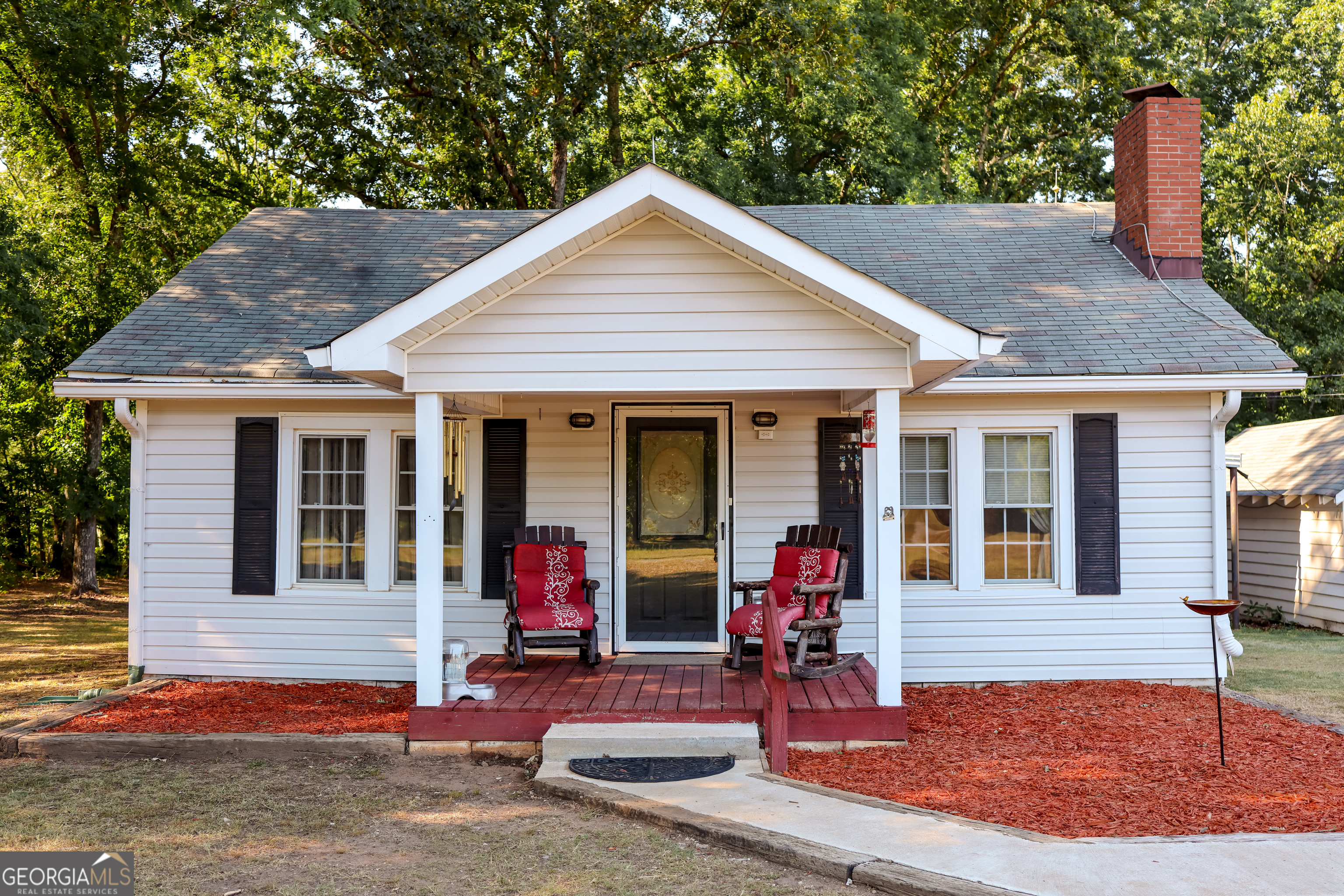 front view of house