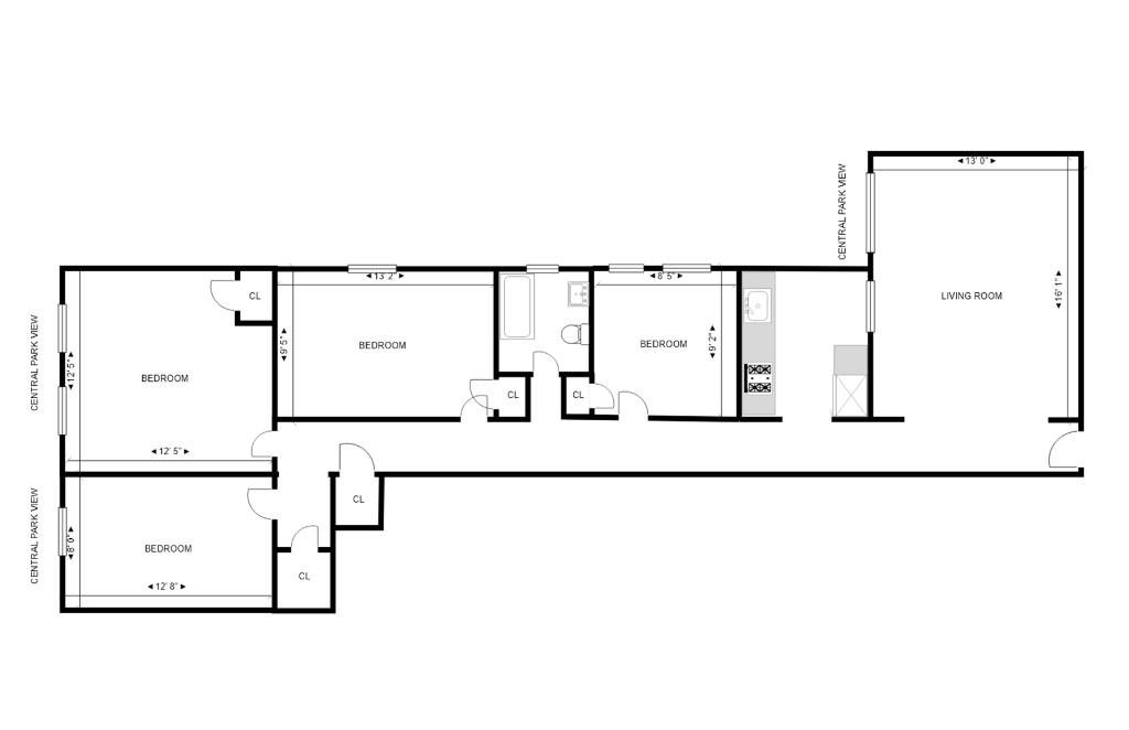 a picture of floor plan