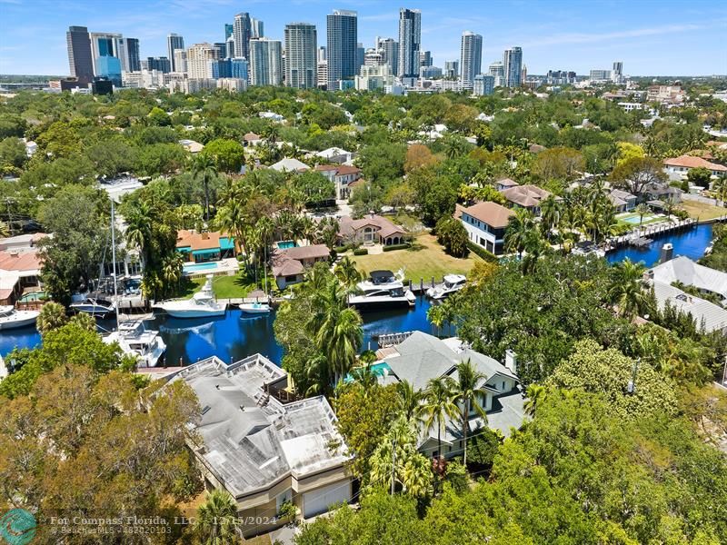 PROPERTY BELOW WITH VIEWS OF CITY