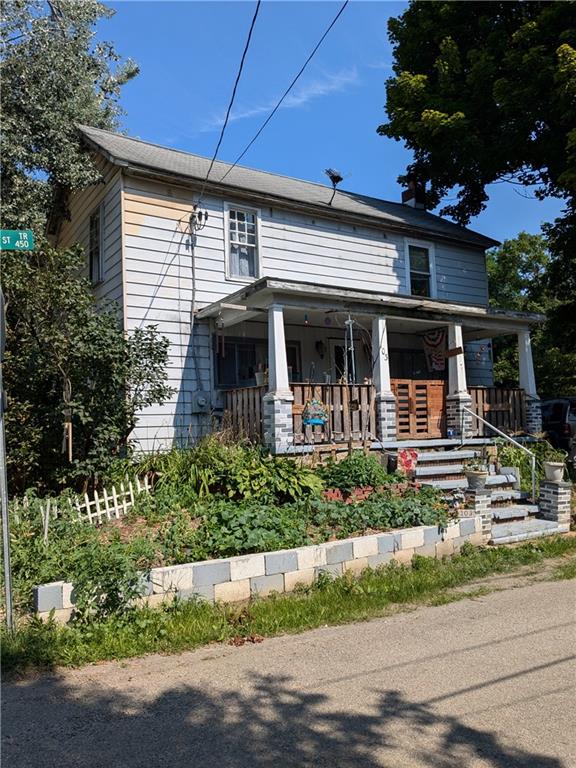 front view of a house