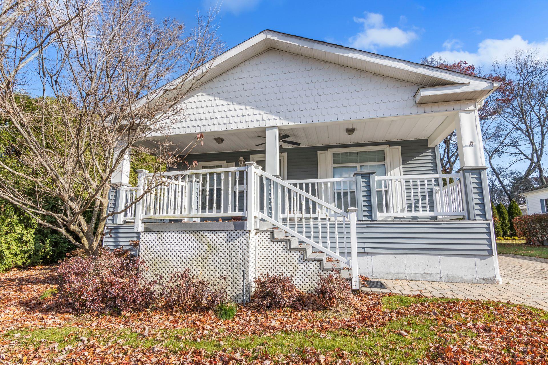 Bungalow-style home with covered porch