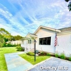 a view of front of house with garage