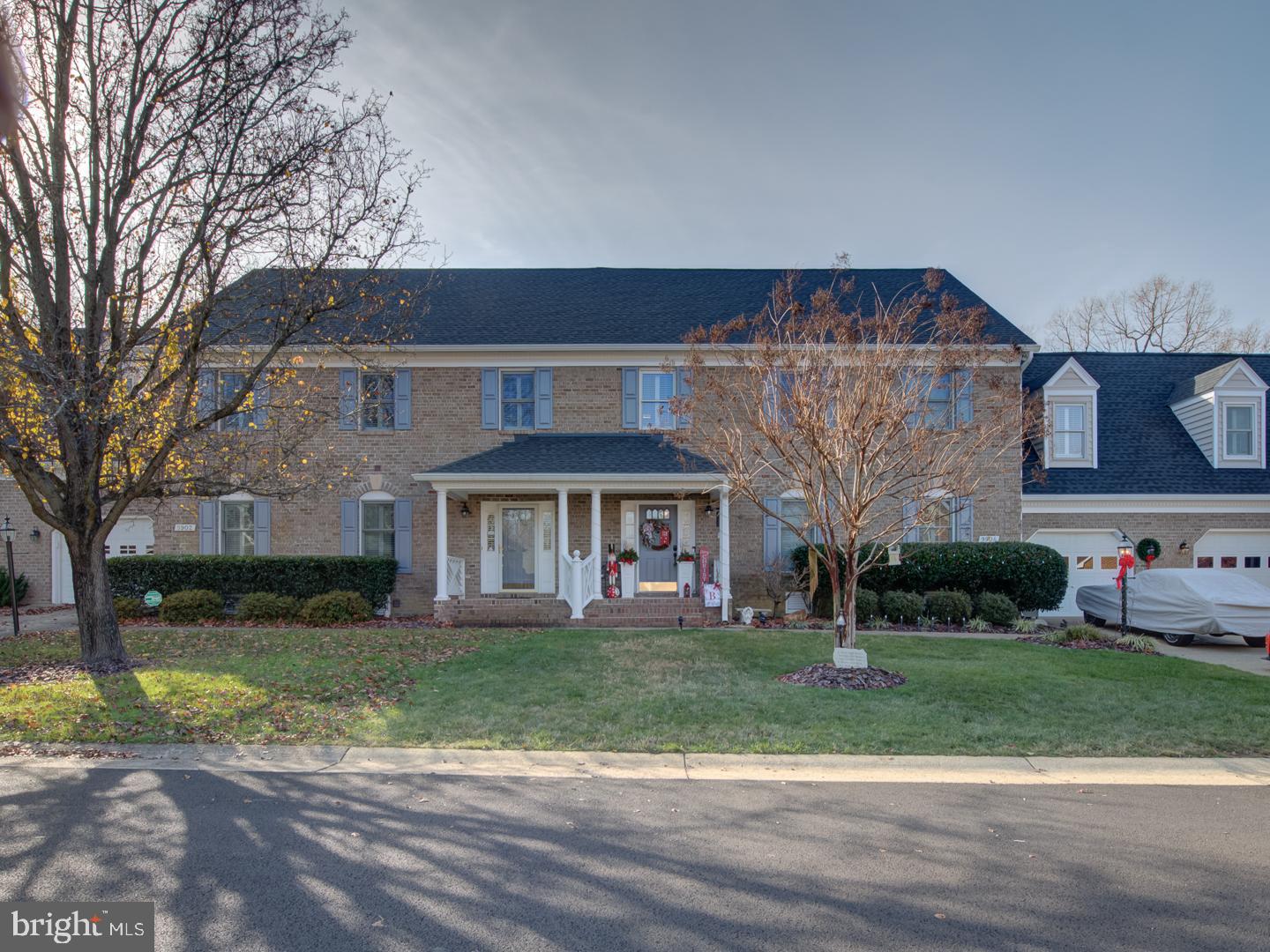 front view of house with a yard