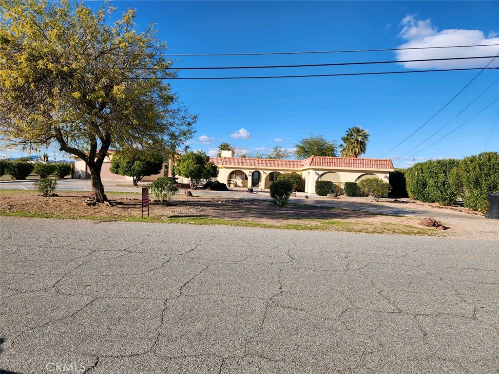 a house with trees in front of it