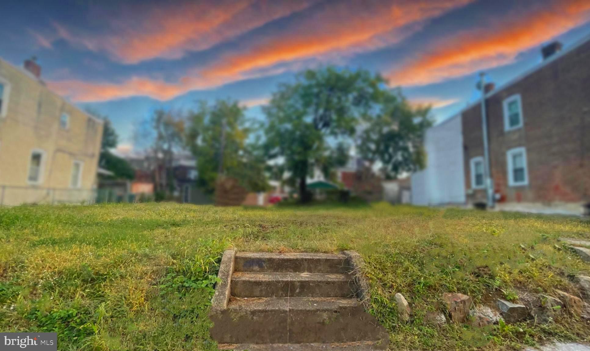 a view of a back yard