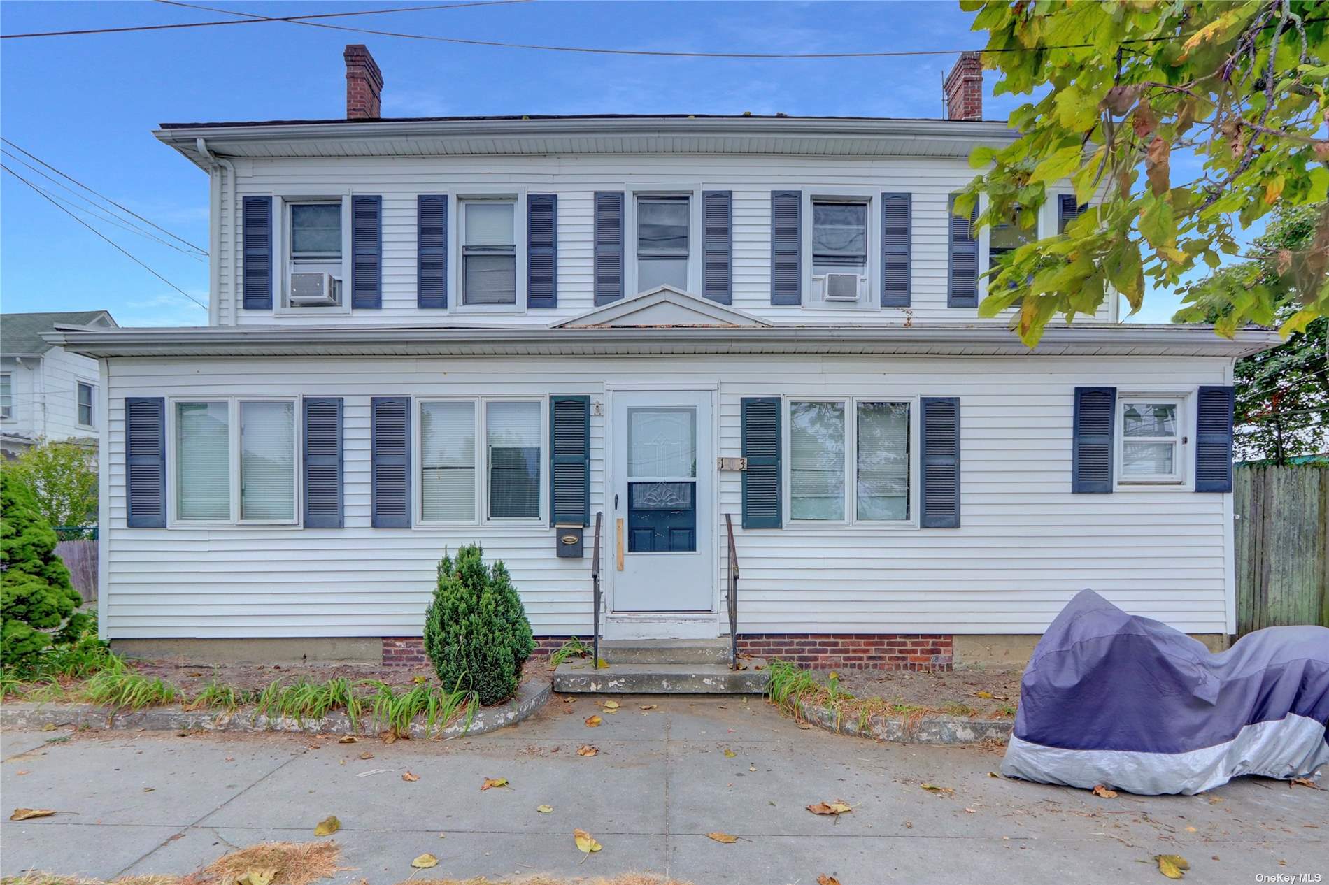 front view of a house