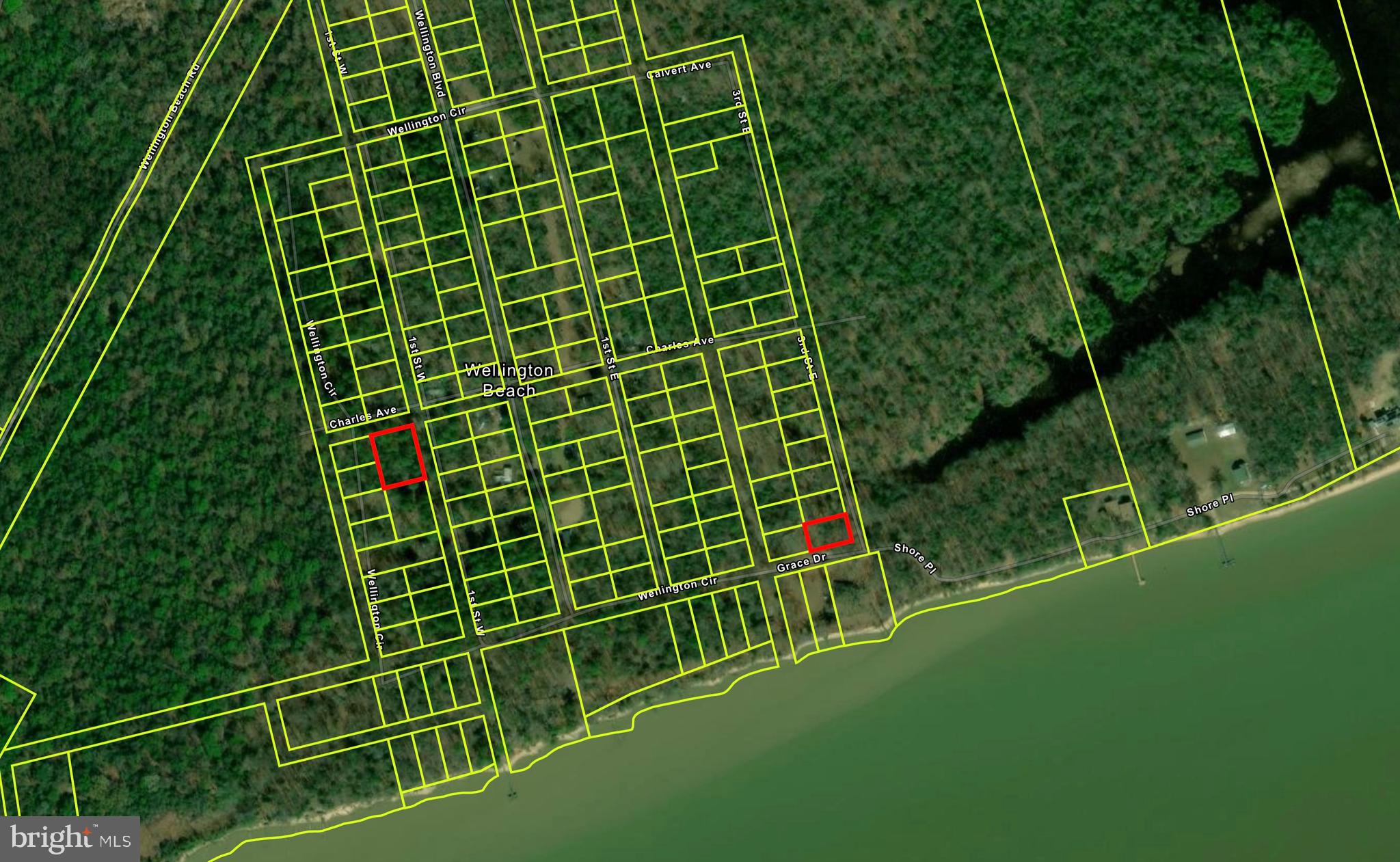 Southeast Lot is Approx. 0.23 Acres