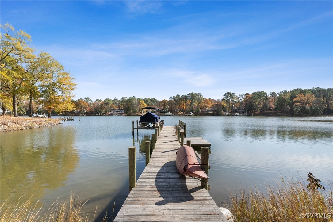 a lake view with a lake view