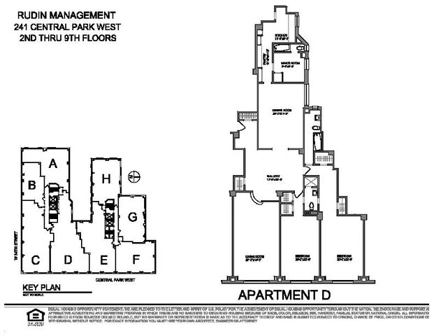 $15,400 | 241 Central Park West, Unit 8D | Upper West Side