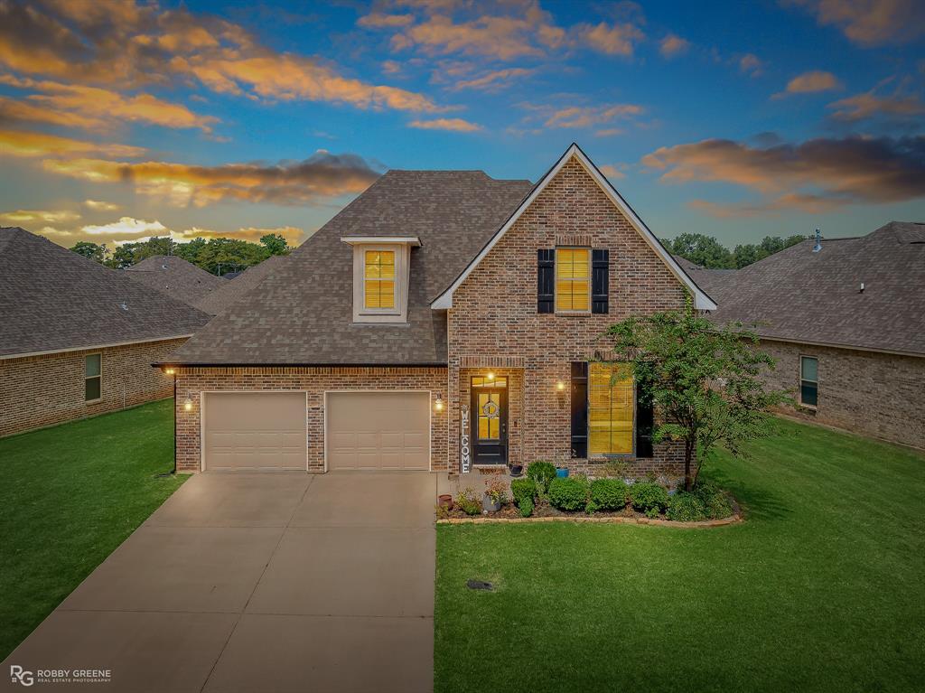 front view of house with a yard