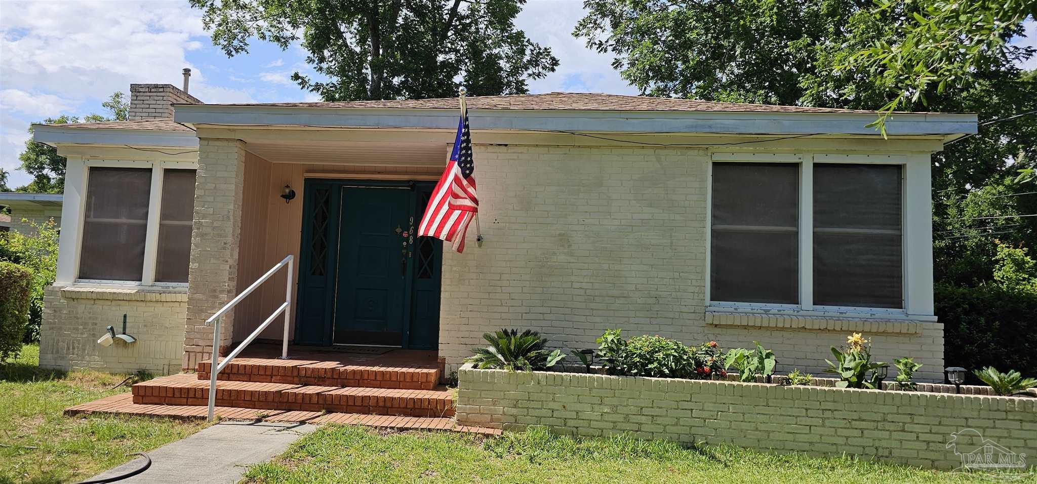 front view of a house