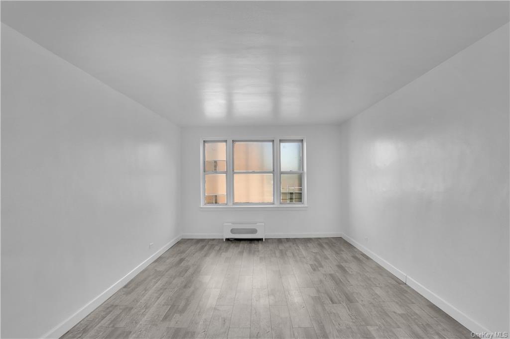 Unfurnished room featuring light hardwood / wood-style floors