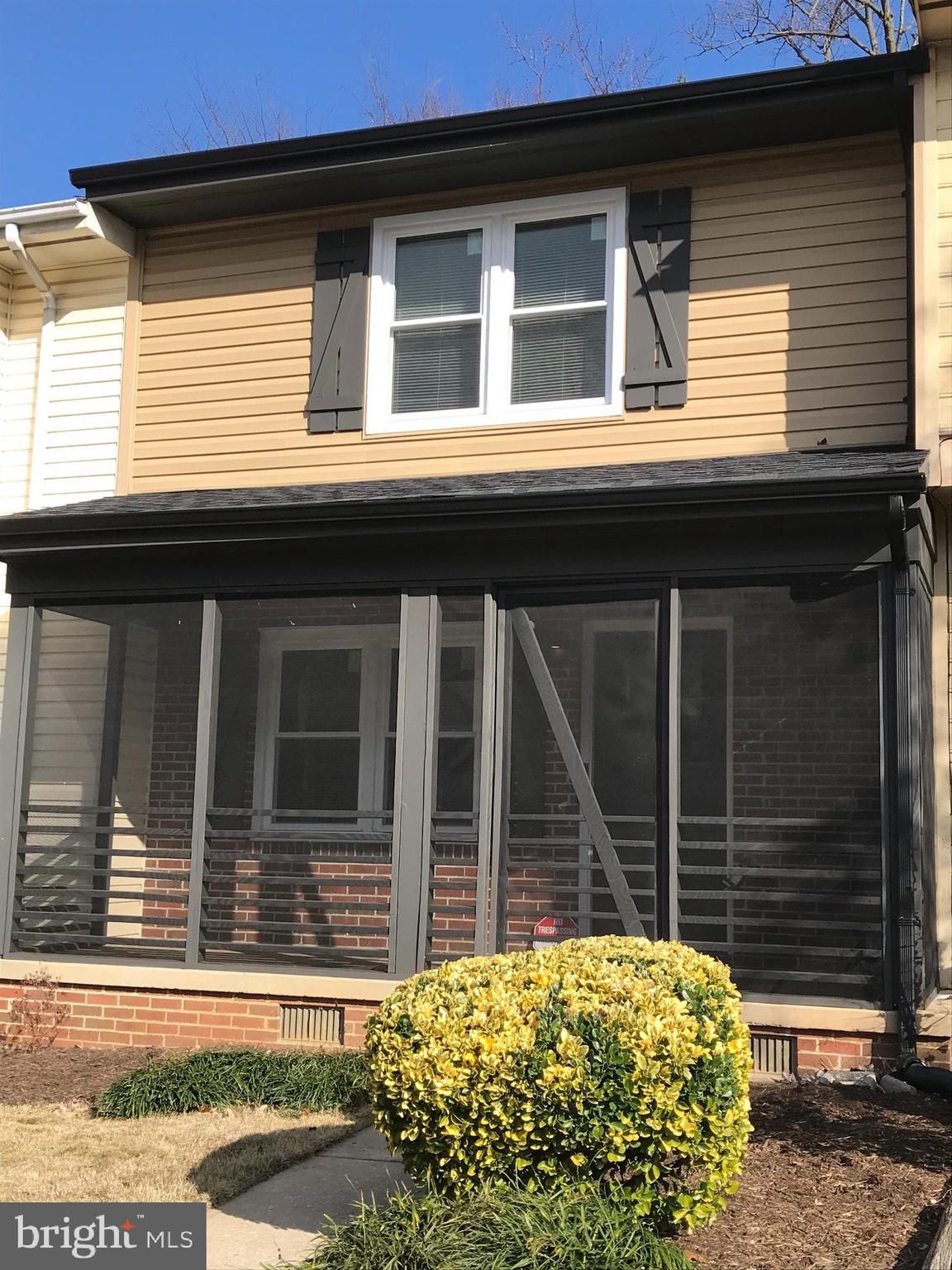 a view of a house with a window