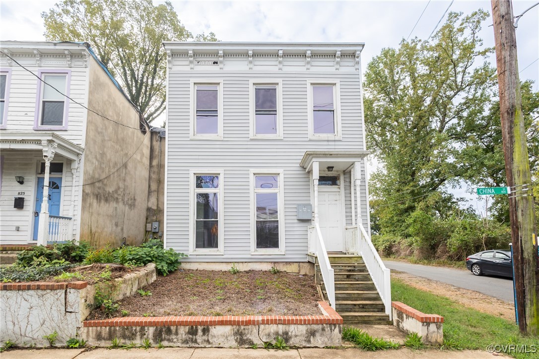 front view of a house