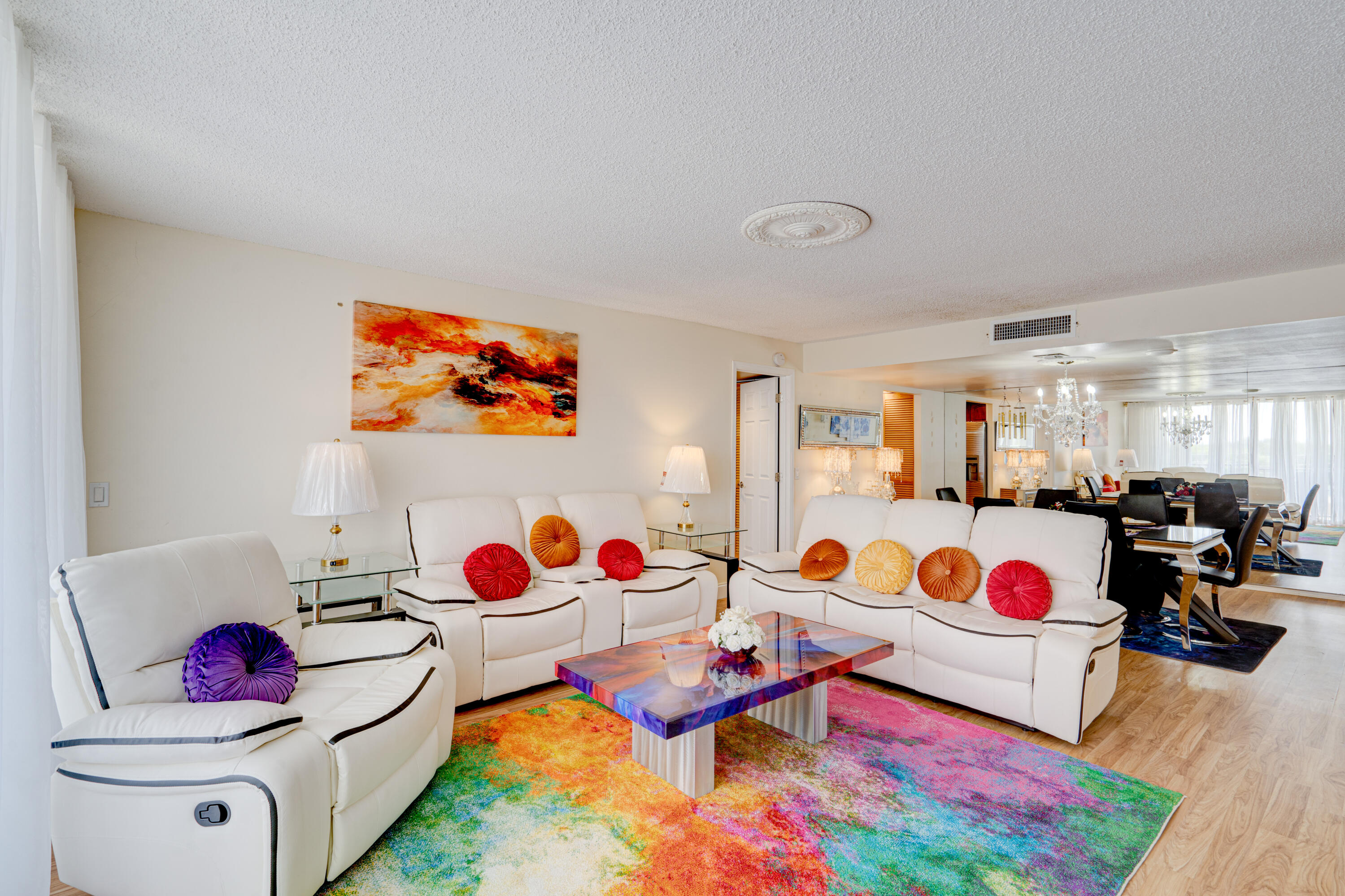 a bedroom with lots of baby toys