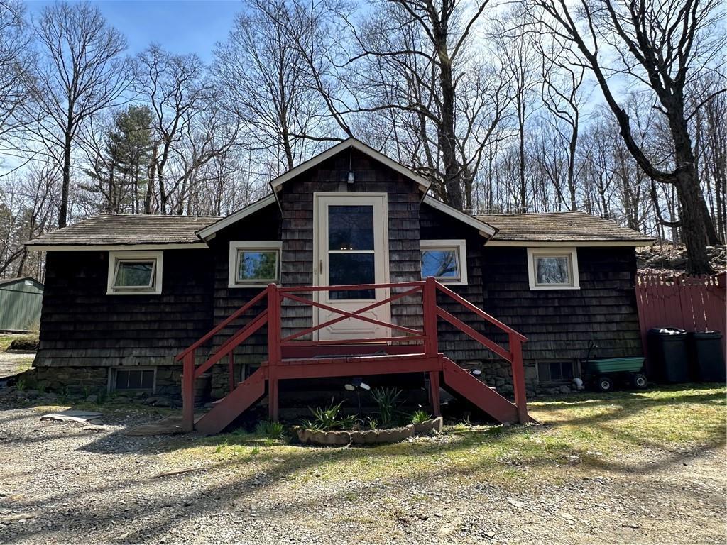 Front view of house