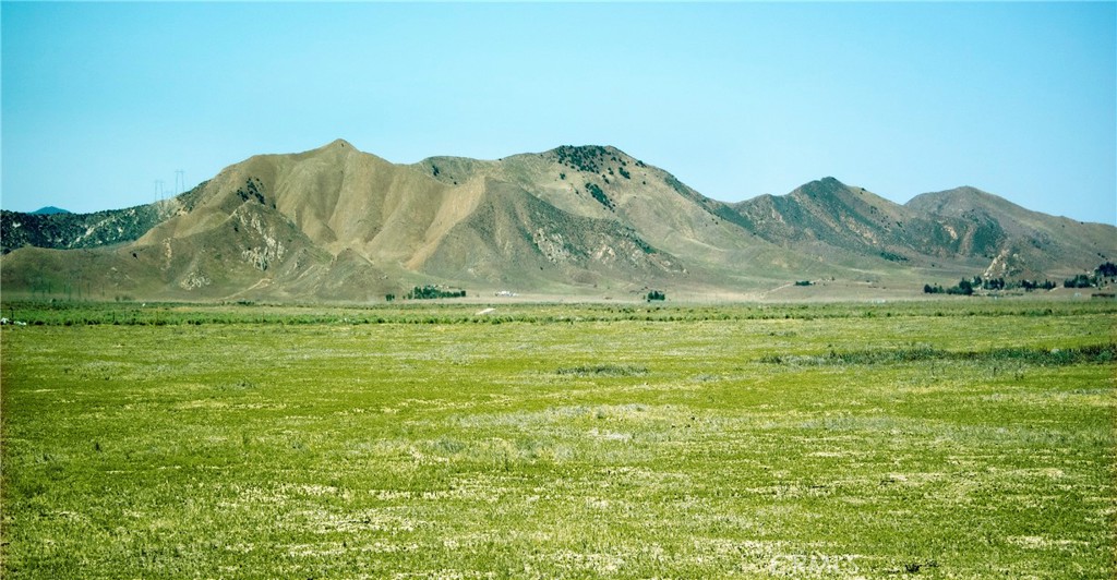 a view of a mountain with an outdoor space