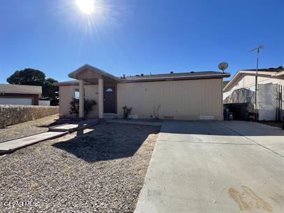 a view of a house with a patio