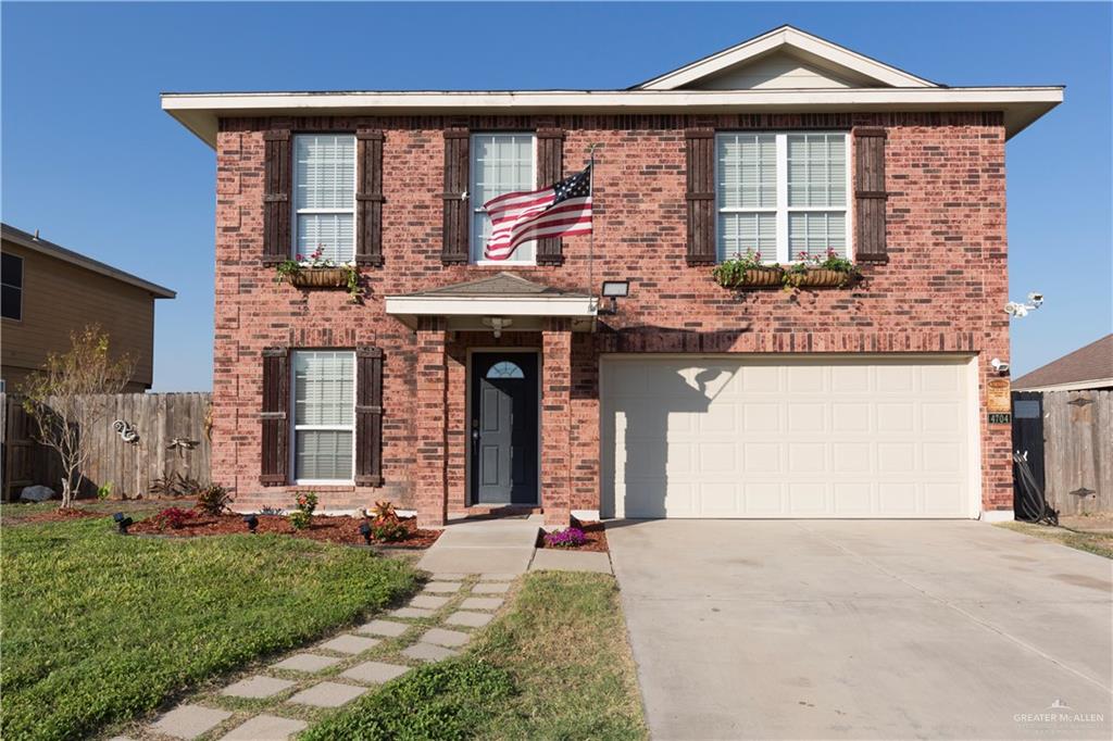 Front facade featuring a garage