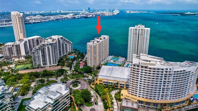 $599,000 | 770 Claughton Island Drive, Unit 614 | Brickell