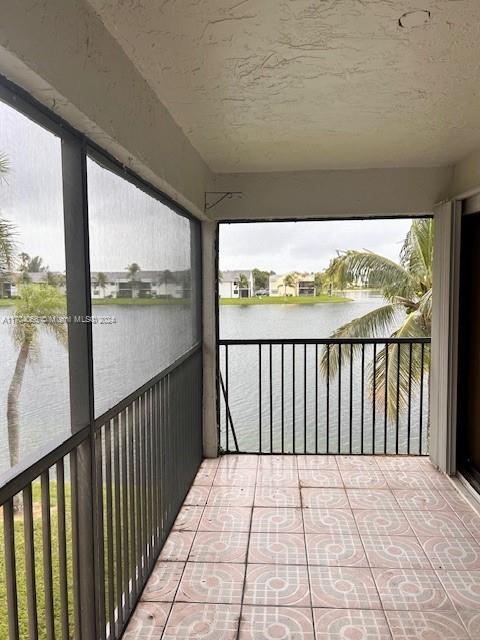 a view of balcony and deck